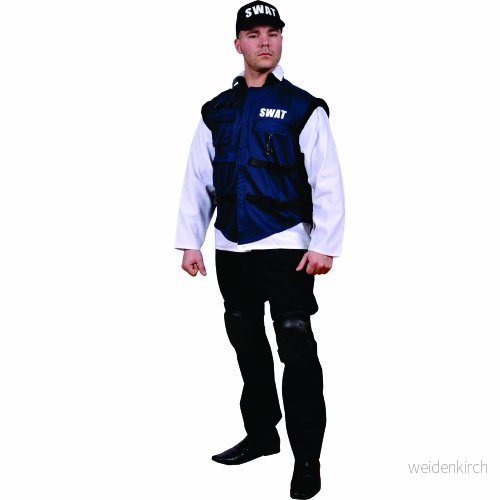 Dress Up America Swat Team kostym för vuxna 86138915577
