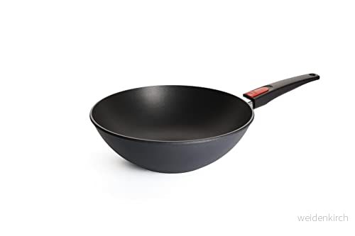 Woll Diamond Lite gjutet wok, diameter, hög med avtagbart handtag. 4032525113060