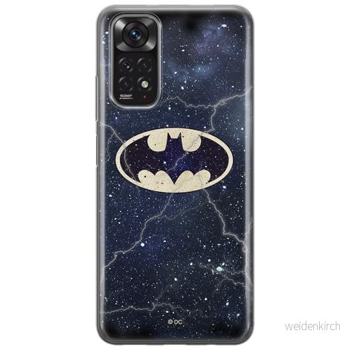 ERT GROUP mobiltelefonfodral för Xiaomi REDMI NOTE 11S 4G / 11 originalt och officiellt licensierat DC mönster Batman 003, fodral tillverkad av TPU plast 5905511561352
