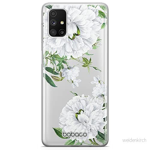 ERT GROUP mobiltelefonfodral för Samsung M51 originalt och officiellt licensierat Babaco mönster Flowers 047 optimalt anpassad till formen på mobiltelefonen, gedeeltelijk transparant 5905131332936