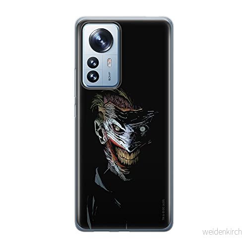 ERT GROUP mobiltelefonfodral för Xiaomi 12 PRO originalt och officiellt licensierat DC mönster Joker 011 optimalt anpassad till formen på mobiltelefonen, fodral tillverkad av TPU plast 5905511517458