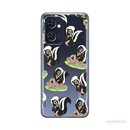 ERT GROUP mobiltelefonfodral för Oppo RENO 7 5G originalt och officiellt licensierat Disney mönster Pepe Le Pew 003 optimalt anpassad till formen på mobiltelefonen, gedeeltelijk transparant 5905511319861