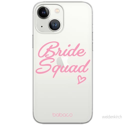 ERT GROUP mobiltelefonfodral för Iphone 13 originalt och officiellt licensierat Babaco mönster Bride Squad 001 optimalt anpassad till formen på mobiltelefonen, gedeeltelijk transparant 5904805769719