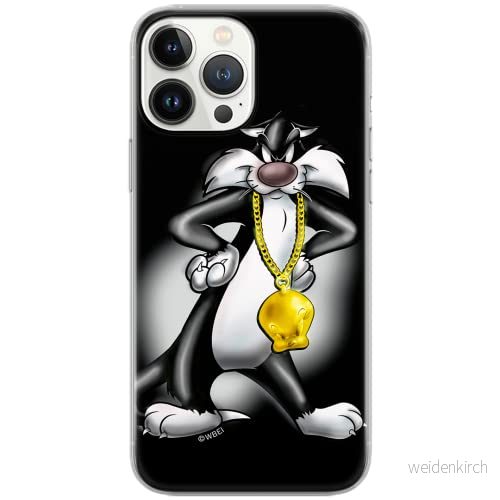 ERT GROUP mobiltelefonfodral för Xiaomi REDMI 9C originalt och officiellt licensierat Looney Tunes mönster Sylvester 002 optimalt anpassad till formen på mobiltelefonen, fodral tillverkad av TPU plast 5903040303993