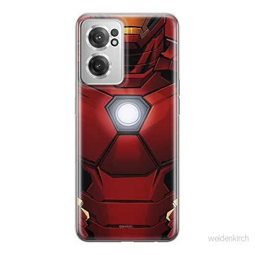 ERT GROUP mobiltelefonfodral för Oneplus NORD CE 2 originalt och officiellt licensierat Marvel mönster Iron Man 020 optimalt anpassad till formen på mobiltelefonen, fodral tillverkad av TPU plast 5905511297602