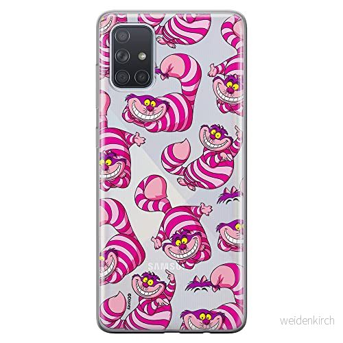 ERT GROUP mobiltelefonfodral för Samsung A71 originalt och officiellt licensierat Disney mönster Alice and Friends 004 optimalt anpassad till formen på mobiltelefonen, gedeeltelijk transparant 5905131779403