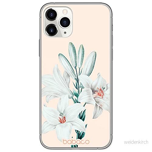 ERT GROUP mobiltelefonfodral för Iphone 11 PRO MAX originalt och officiellt licensierat Babaco mönster Flowers 039 optimalt anpassad till formen på mobiltelefonen, fodral tillverkad av TPU plast 5905131305152
