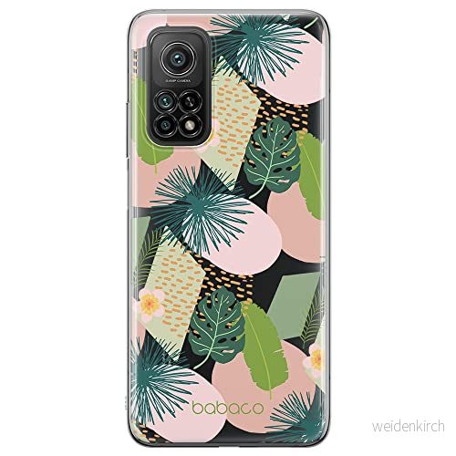 ERT GROUP mobiltelefonfodral för Xiaomi Redmi Note 11 Pro 5G/11 4G originalt och officiellt licensierat Babaco mönster Plants 012, gedeeltelijk transparant 5904805636837