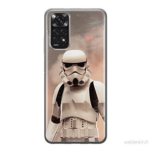ERT GROUP mobiltelefonfodral för Xiaomi REDMI NOTE 11S 4G / 11 originalt och officiellt licensierat Star Wars mönster Stormtrooper 003, fodral tillverkad av TPU plast 5905511555511