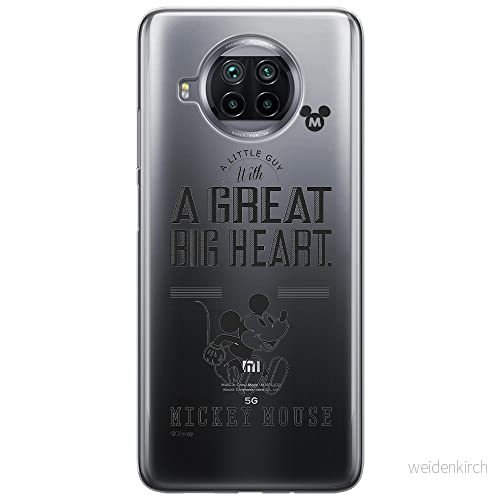 ERT GROUP mobiltelefonfodral för Xiaomi MI 10T LITE/REDMI NOTE 9 PRO 5G originalt och officiellt licensierat Disney mönster Mickey 006, gedeeltelijk transparant 5903537159669