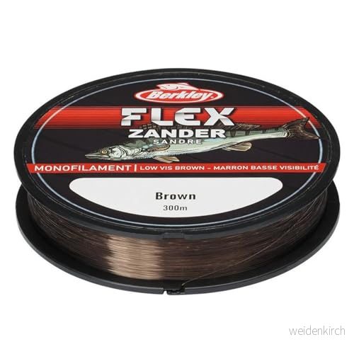 Berkley Flex SS Monofilament zander fiskelina starkt, lågt minne, lätt att knyta perfekt för fiskare 28632986448