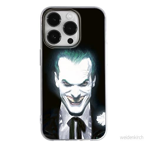 ERT GROUP mobiltelefonfodral för Apple Iphone 14 PRO MAX originalt och officiellt licensierat DC mönster Joker 001 optimalt anpassad till formen på mobiltelefonen, fodral tillverkad av TPU plast 5905131942418