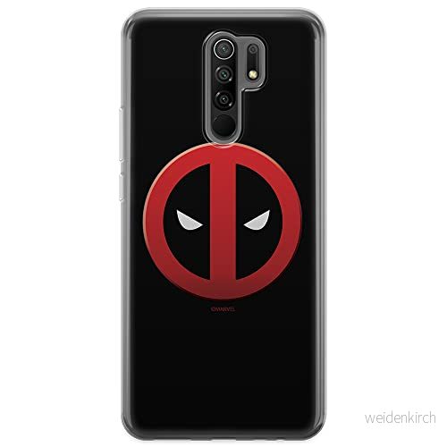 ERT GROUP mobiltelefonfodral för Xiaomi REDMI 9 originalt och officiellt licensierat Marvel mönster Deadpool 003 optimalt anpassad till formen på mobiltelefonen, fodral tillverkad av TPU plast 5903040288160