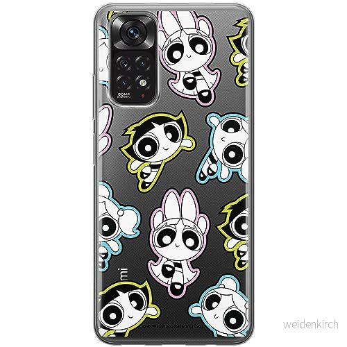 ERT GROUP mobiltelefonfodral för Xiaomi REDMI NOTE 11 4G/ 11S 4G originalt och officiellt licensierat The Powerpuff Girls mönster 022, gedeeltelijk transparant 5905511968748