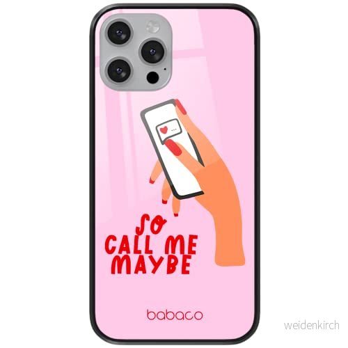 ERT GROUP mobiltelefonfodral för Apple Iphone 7 PLUS/ 8 PLUS originalt och officiellt licensierat Babaco mönster Call me maybe 001 tillverkad av härdat glas, anpassat till mobilens form, skyddsfodral 5904805033520