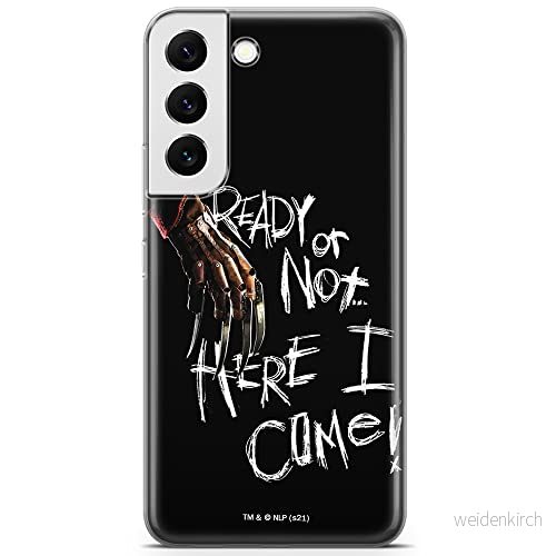 ERT GROUP mobiltelefonfodral för Samsung S22 PLUS originalt och officiellt licensierat Horror mönster Nightmare of Elm Street 001 anpassad till formen på mobiltelefonen, fodral tillverkad av TPU plast 5905511070786