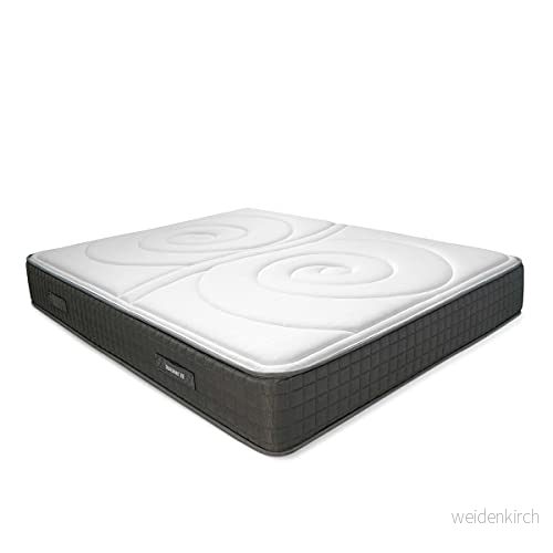 Duérmete Online Duo Vändbar viskoelastisk madrass, höjd 25cm, Visco på båda sidor, Mysig stoppning, Biogel, Vit, 105x190 8445355036892