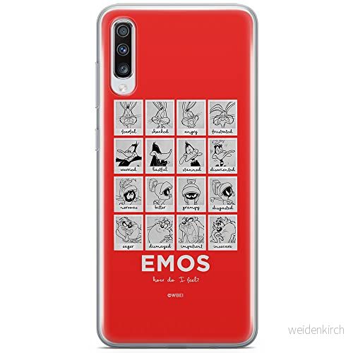 ERT GROUP mobiltelefonfodral för Samsung A70 originalt och officiellt licensierat Looney Tunes mönster 008 optimalt anpassad till formen på mobiltelefonen, fodral tillverkad av TPU plast 5902980472974
