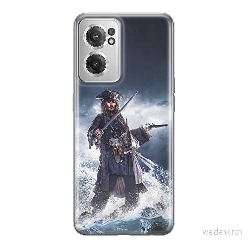 ERT GROUP mobiltelefonfodral för Oneplus NORD CE 2 originalt och officiellt licensierat Disney mönster Pirates of the Caribbean 002, fodral tillverkad av TPU plast 5905511300043