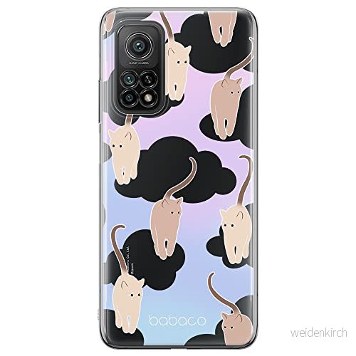 ERT GROUP mobiltelefonfodral för Huawei P20 originalt och officiellt licensierat Babaco mönster Cats 015 Vit optimalt anpassad till formen på mobiltelefonen, gedeeltelijk transparant 5905131116420