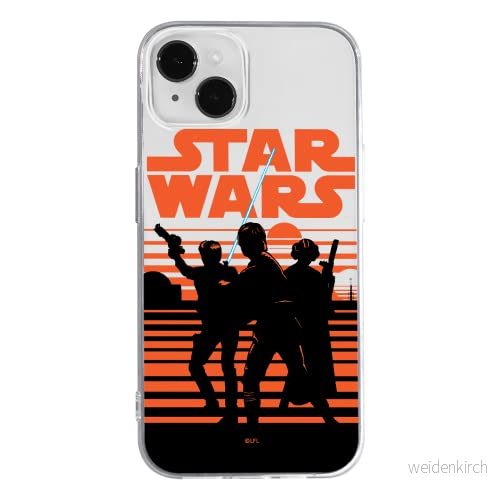 ERT GROUP mobiltelefonfodral för Apple Iphone 14 PLUS originalt och officiellt licensierat Star Wars mönster 026 optimalt anpassad till formen på mobiltelefonen, gedeeltelijk transparant 5905131897664