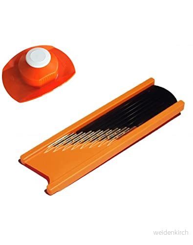 2 delar set vågskärare vågig hyvel potatisskärare med blad av rostfritt stål fingerskydd frukt och grönsaker skärning i vågor eller rutnätsmönster 4011765215109