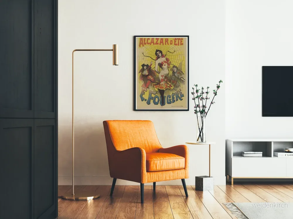 Vintageposter av Alcazar för sommar av E. Fougère - Bild 2