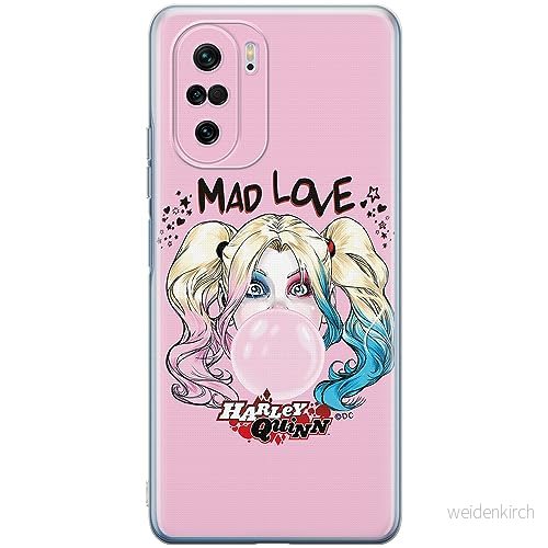 ERT GROUP mobiltelefonfodral för Xiaomi MI 11i/ REDMI K40/K40 PRO/POCO F3/ F3 PRO originalt och officiellt licensierat DC mönster Harley Quinn 001, fodral tillverkad av TPU plast 5905511881115