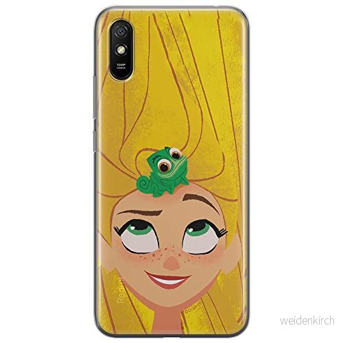 ERT GROUP mobiltelefonfodral för Xiaomi REDMI 9A originalt och officiellt licensierat Disney mönster Rapunzel and Pascal 001 anpassad till formen på mobiltelefonen, fodral tillverkad av TPU plast 5903040272428