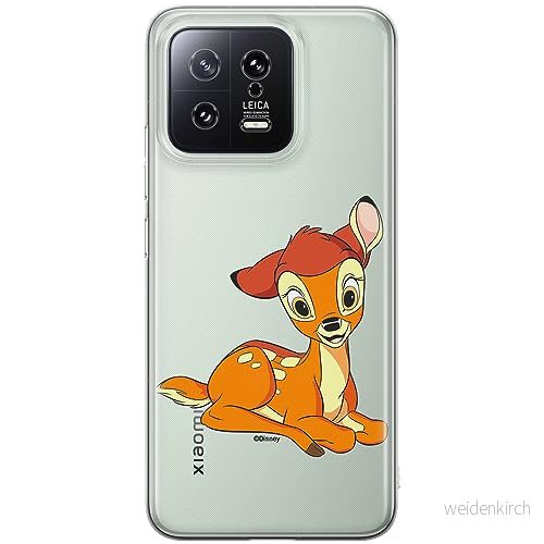 ERT GROUP mobiltelefonfodral för Xiaomi 13 originalt och officiellt licensierat Disney mönster Bambi 016 optimalt anpassad till formen på mobiltelefonen, gedeeltelijk transparant 5905511906719