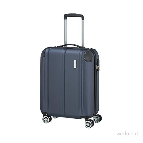 Travelite CITY 4w Trolley, marinblå, 55 cm (Trolley S), vagn 4027002061613