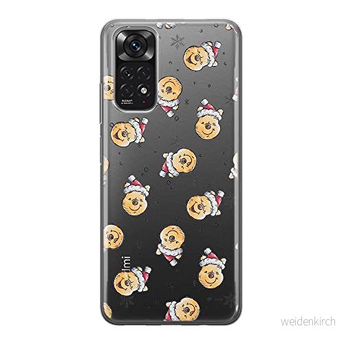 ERT GROUP mobiltelefonfodral för Xiaomi REDMI NOTE 11S 4G/REDMI 11 4G original och officiellt licensierat Disney mönster Nalle Puh & Friends 023, delvis transparent 5905511560003