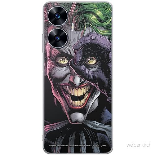 ERT GROUP mobiltelefonfodral för Realme C55 originalt och officiellt licensierat DC mönster Joker 024 optimalt anpassad till formen på mobiltelefonen, fodral tillverkad av TPU plast 5905795058197