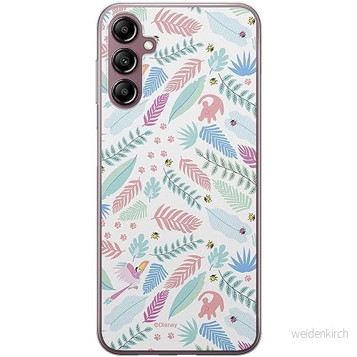 ERT GROUP mobiltelefonfodral för Samsung A14 4G/5G originalt och officiellt licensierat Disney mönster The Lion King 001 optimalt anpassad till formen på mobiltelefonen, fodral tillverkad av TPU plast 5905511816995