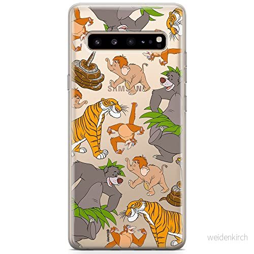 ERT GROUP mobiltelefonfodral för Samsung S10 5G originalt och officiellt licensierat Disney mönster Jungle Book 003 optimalt anpassad till formen på mobiltelefonen, gedeeltelijk transparant 5905131782403