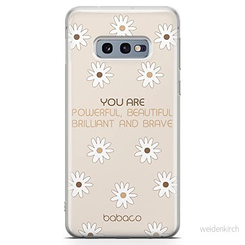ERT GROUP mobiltelefonfodral för Samsung S10e originalt och officiellt licensierat Babaco mönster Positive vibes 003 optimalt anpassad till formen på mobiltelefonen, fodral tillverkad av TPU plast 5903932970708