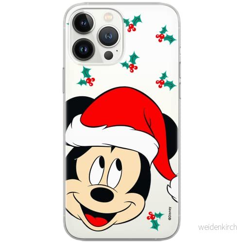 ERT GROUP mobiltelefonfodral för Apple Iphone 12 PRO MAX originalt och officiellt licensierat Disney mönster Mickey 041 Vit optimalt anpassad till formen på mobiltelefonen, gedeeltelijk transparant 5903932060102