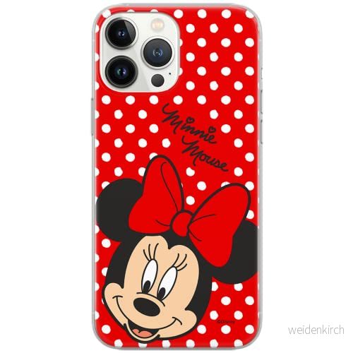 ERT GROUP mobiltelefonfodral för Samsung S9 originalt och officiellt licensierat Disney mönster Minnie 008 Vit optimalt anpassad till formen på mobiltelefonen, fodral tillverkad av TPU plast 5903537918082