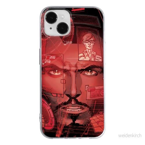 ERT GROUP mobiltelefonfodral för Apple Iphone 14 PLUS originalt och officiellt licensierat Marvel mönster Iron Man 016 optimalt anpassad till formen på mobiltelefonen, fodral tillverkad av TPU plast 5905131906694