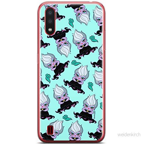 ERT GROUP mobiltelefonfodral för Samsung A01 originalt och officiellt licensierat Disney mönster Ursula 005 optimalt anpassad till formen på mobiltelefonen, fodral tillverkad av TPU plast 5905131463968