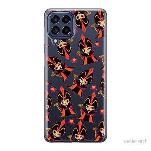 ERT GROUP mobiltelefonfodral för Samsung M53 5G originalt och officiellt licensierat Disney mönster Jafar 002 optimalt anpassad till formen på mobiltelefonen, gedeeltelijk transparant 5905511391584
