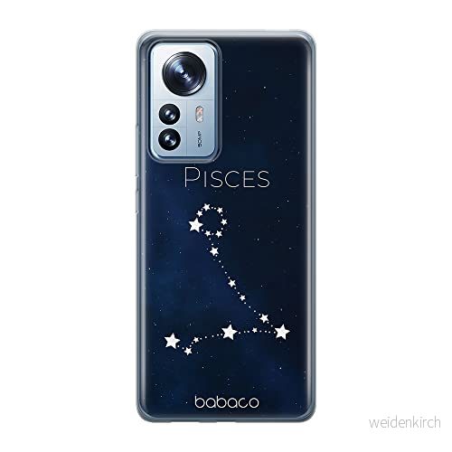 ERT GROUP mobiltelefonfodral för Xiaomi 12 / 12X originalt och officiellt licensierat Babaco mönster Zodiac Constellation 012 anpassad till formen på mobiltelefonen, fodral tillverkad av TPU plast 5905511484699