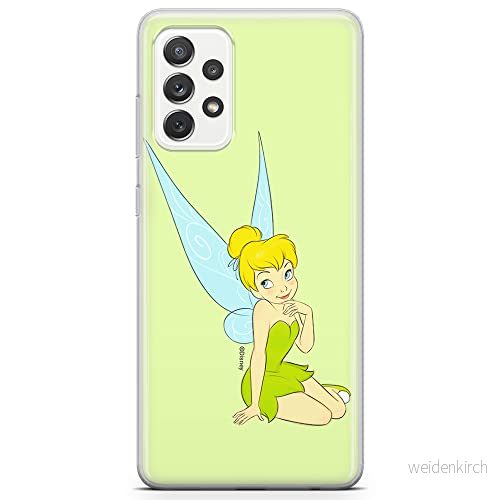 ERT GROUP mobiltelefonfodral för Samsung A72 5G originalt och officiellt licensierat Disney mönster Tinker Bell 005 optimalt anpassad till formen på mobiltelefonen, fodral tillverkad av TPU plast 5905131135421