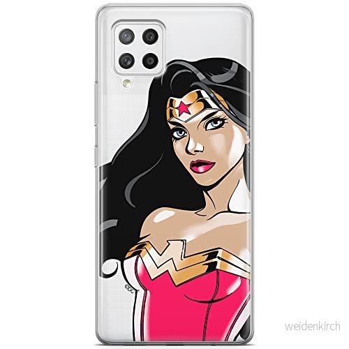 ERT GROUP mobiltelefonfodral för Samsung A42 5G originalt och officiellt licensierat DC mönster Wonder Woman 004 optimalt anpassad till formen på mobiltelefonen, gedeeltelijk transparant 5903040253984