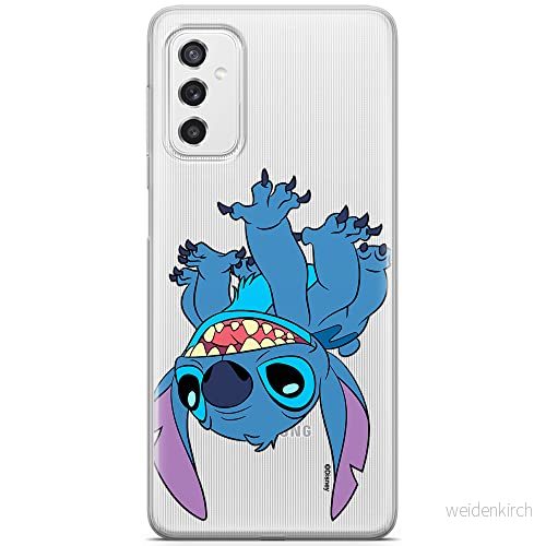 ERT GROUP mobiltelefonfodral för Samsung M52 5G originalt och officiellt licensierat Disney mönster Stitch 013 optimalt anpassad till formen på mobiltelefonen, gedeeltelijk transparant 5905131204929