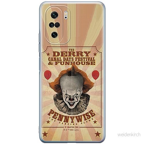 ERT GROUP mobiltelefonfodral för Xiaomi MI 11i/ REDMI K40/K40 PRO/POCO F3/ F3 PRO originalt och officiellt licensierat Horror mönster It 023, fodral tillverkad av TPU plast 5905511007645