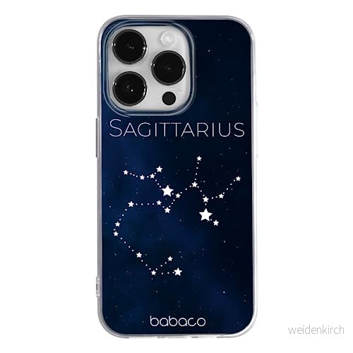 ERT GROUP mobiltelefonfodral för Apple Iphone 14 PRO MAX originalt och officiellt licensierat Babaco mönster Zodiac Constellation 009, fodral tillverkad av TPU plast 5905131933201