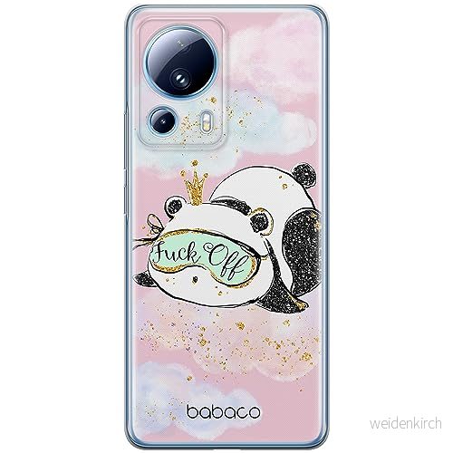 ERT GROUP mobiltelefonfodral för Xiaomi 13 LITE/CIVI 2 originalt och officiellt licensierat Babaco mönster Panda 001 optimalt anpassad till formen på mobiltelefonen, fodral tillverkad av TPU plast 5905511924850