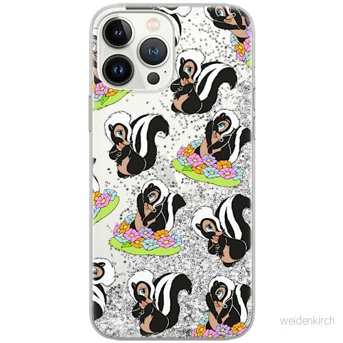 ERT GROUP mobiltelefonfodral för Apple Iphone 14 originalt och officiellt licensierat Disney mönster Pepe Le Pew 003 optimalt anpassad till formen på mobiltelefonen, med glitter overflow effekt 5905511604974