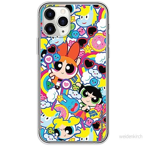 ERT GROUP mobiltelefonfodral för Iphone 11 PRO MAX originalt och officiellt licensierat The Powerpuff Girls mönster 041, fodral tillverkad av TPU plast 5905511984106